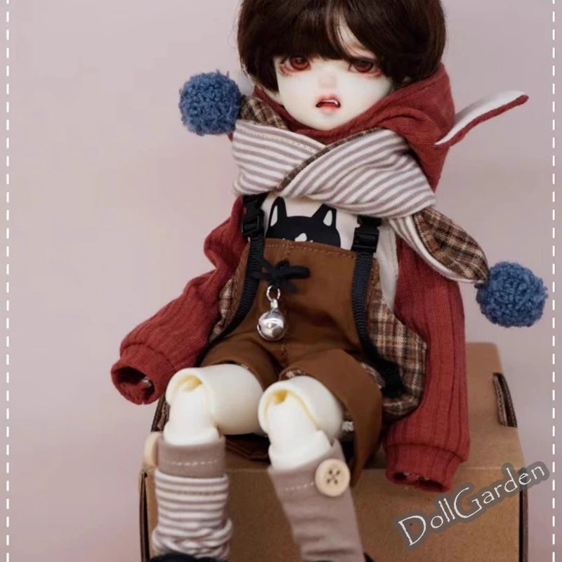 BJD 1/6ドール服 『猫』 ドール用衣装セット 6点セット YOSD/幼SDサイズ球体関節人形用 ドールウェア BJD 1/6ドール服 『猫』 ドール用衣装セット 6点セット YOSD/幼SDサイズ球体関節人形用 ドールウェア