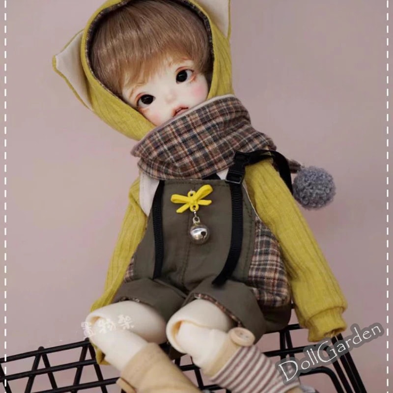 BJD 1/6ドール服 『猫』 ドール用衣装セット 6点セット YOSD/幼SDサイズ球体関節人形用 ドールウェア BJD 1/6ドール服 『猫』 ドール用衣装セット 6点セット YOSD/幼SDサイズ球体関節人形用 ドールウェア