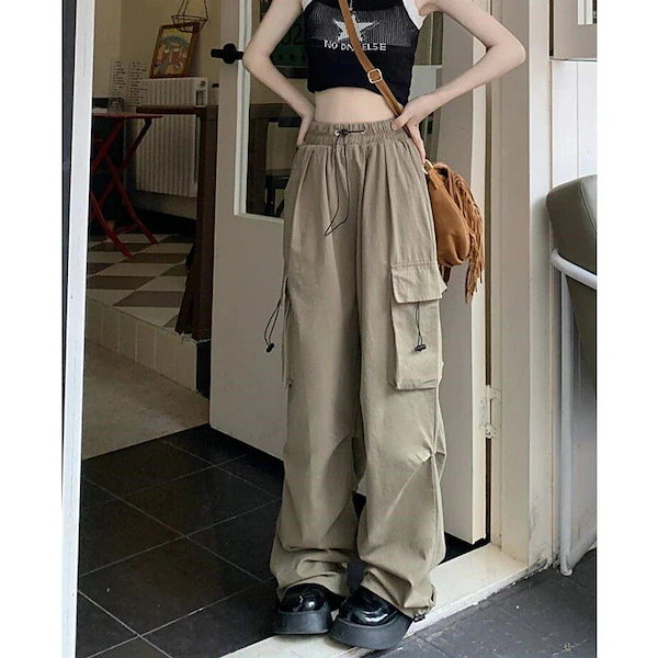 odlyworkshop 韓国パンツ ワークパンツ セール】DRY/サイドZIPカーゴパンツ/292254（カーゴパンツ）｜GLOBAL