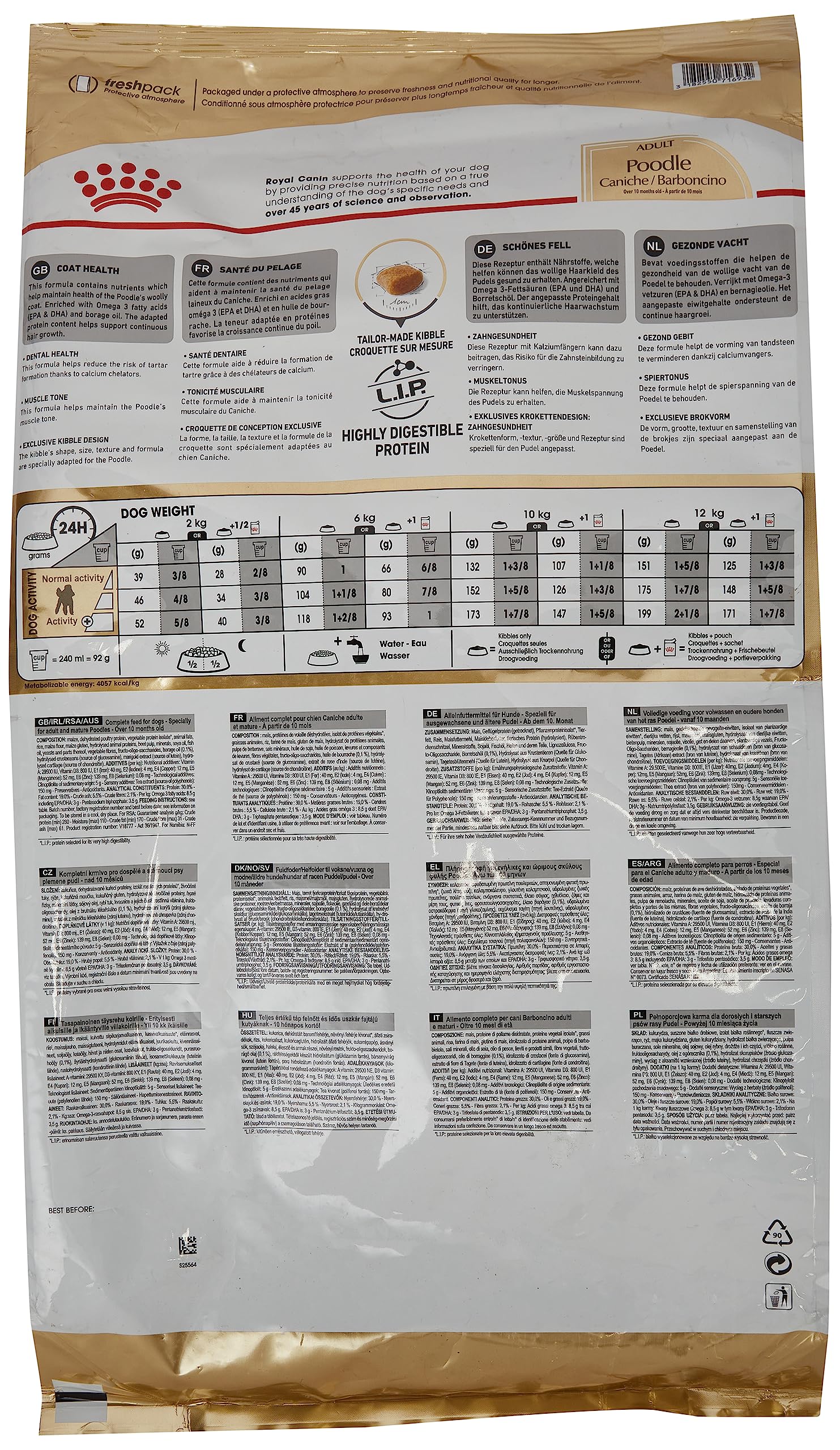 ロイヤルカナン BHN プードル 成犬用 7.5kg ロイヤルカナン BHN プードル 成犬用 7.5kg