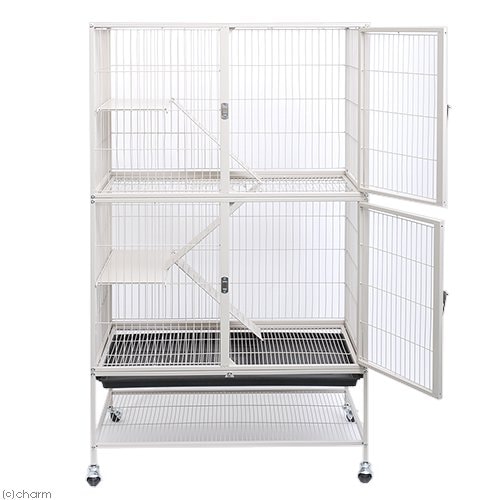 アウトレット品 4階建て大型ケージ ホワイト 組立確認済 ケージ 180サイズ チンチラ CRC50―65―15―10―00 アウトレット品 4階建て大型ケージ ホワイト 組立確認済 ケージ 180サイズ チンチラ CRC50―65―15―10―00
