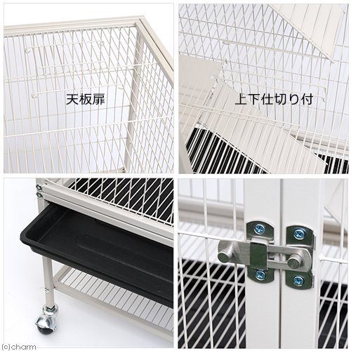 アウトレット品 4階建て大型ケージ ホワイト 組立確認済 ケージ 180サイズ チンチラ CRC50―65―15―10―00 アウトレット品 4階建て大型ケージ ホワイト 組立確認済 ケージ 180サイズ チンチラ CRC50―65―15―10―00