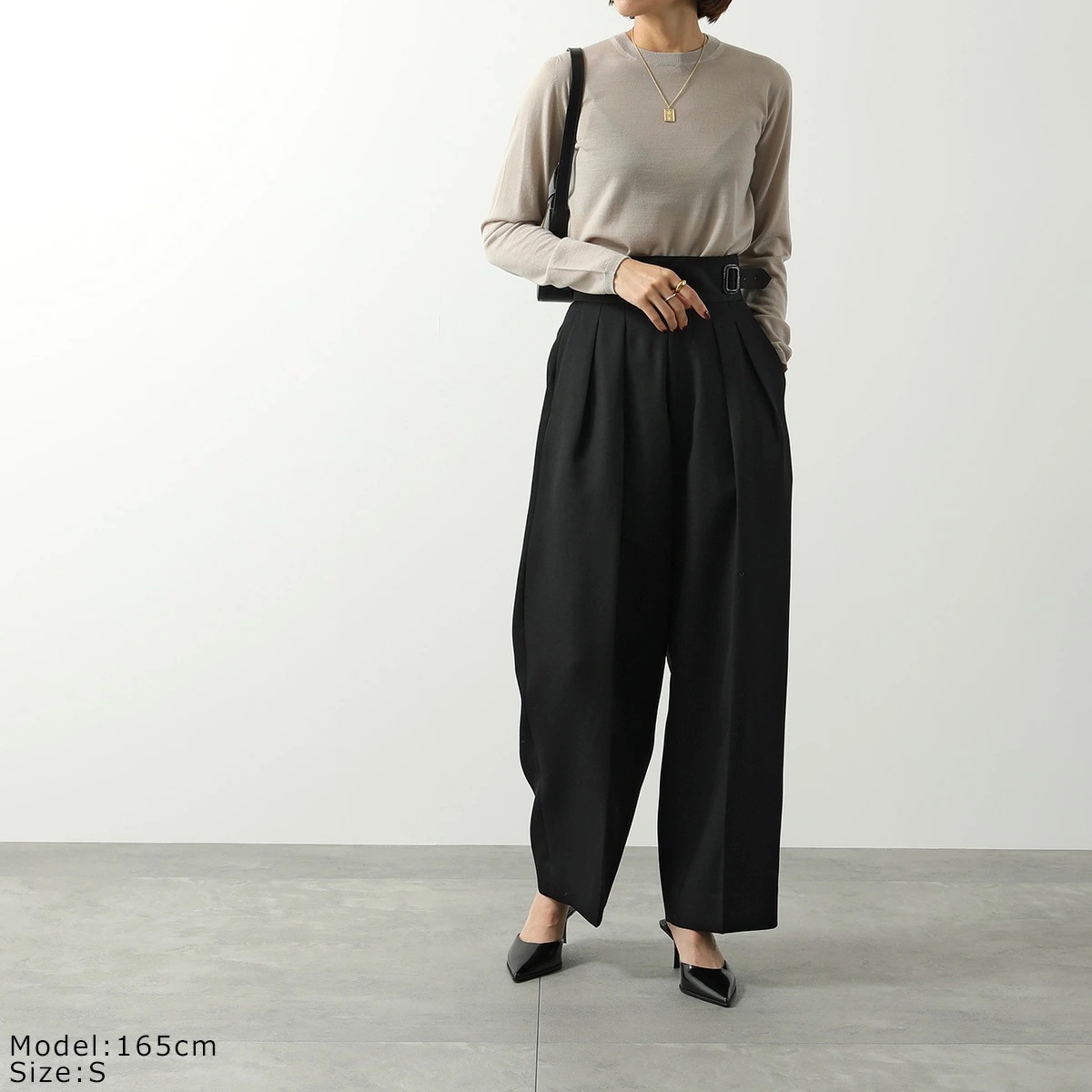 MAX MARA マックスマーラ ニット PESCO ペスコ レディース ピュア ウール クルーネック 18ゲージ メリヤス編み 長袖 セーター カラー2色