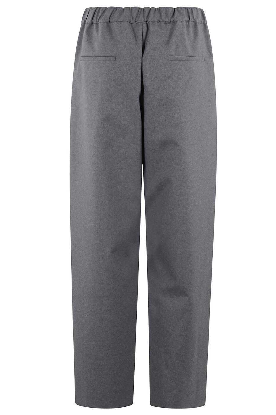 PAMA0482U0TW839096 00N60 GRIGIO グレー 春夏2025 パンツ レディース ia