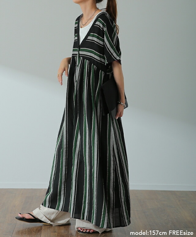 「夏マルチ 体型カバー 」 麻 ワンピースシャツワンピース ストライプ ボーダー マルチボーダー リネン コットン シャツワンピ ロング ロングワンピース レディース ロングシャツ マキシ 半袖 羽 「夏マルチ 体型カバー 」 麻 ワンピースシャツワンピース ストライプ ボーダー マルチボーダー リネン コットン シャツワンピ ロング ロングワンピース レディース ロングシャツ マキシ 半袖 羽