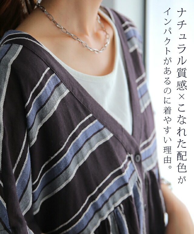 「夏マルチ 体型カバー 」 麻 ワンピースシャツワンピース ストライプ ボーダー マルチボーダー リネン コットン シャツワンピ ロング ロングワンピース レディース ロングシャツ マキシ 半袖 羽 「夏マルチ 体型カバー 」 麻 ワンピースシャツワンピース ストライプ ボーダー マルチボーダー リネン コットン シャツワンピ ロング ロングワンピース レディース ロングシャツ マキシ 半袖 羽