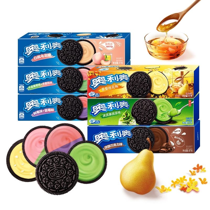 Qoo10] 多い味組合97g*6盒セットオレオチョコ