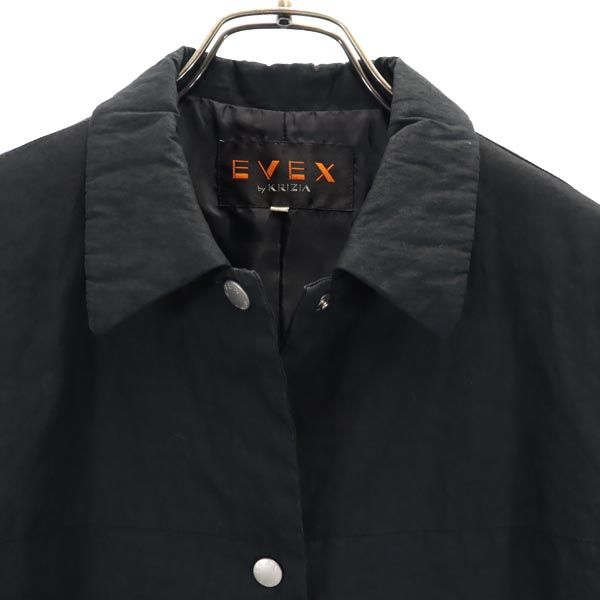 日本製 三陽商会 シャツ風 ジャケット 42 ブラック レディース