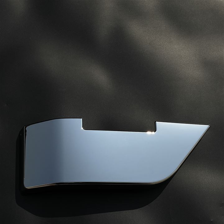 いすゞ 4t 07フォワード メッキ ステップスカート標準 ワイド 外装 トラック パーツ 左右セット( サイドステップ)