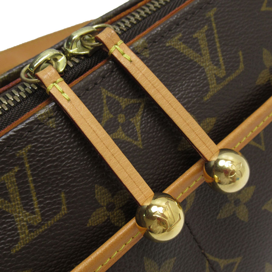 ルイ ヴィトン LOUIS VUITTON ショルダーバッグ モノグラム ポパンクール ロン モノグラムキャンバス ブラウン レディース M40008 w0587a