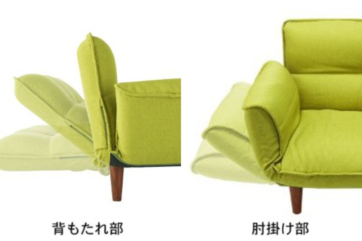 ソファ 2人掛け 幅130cm カウチソファー タスク ソファー コンパクト リクライニング ソファベッド 二人掛け ポケットコイル シンプル 北欧風 モダン 日本製 完成品