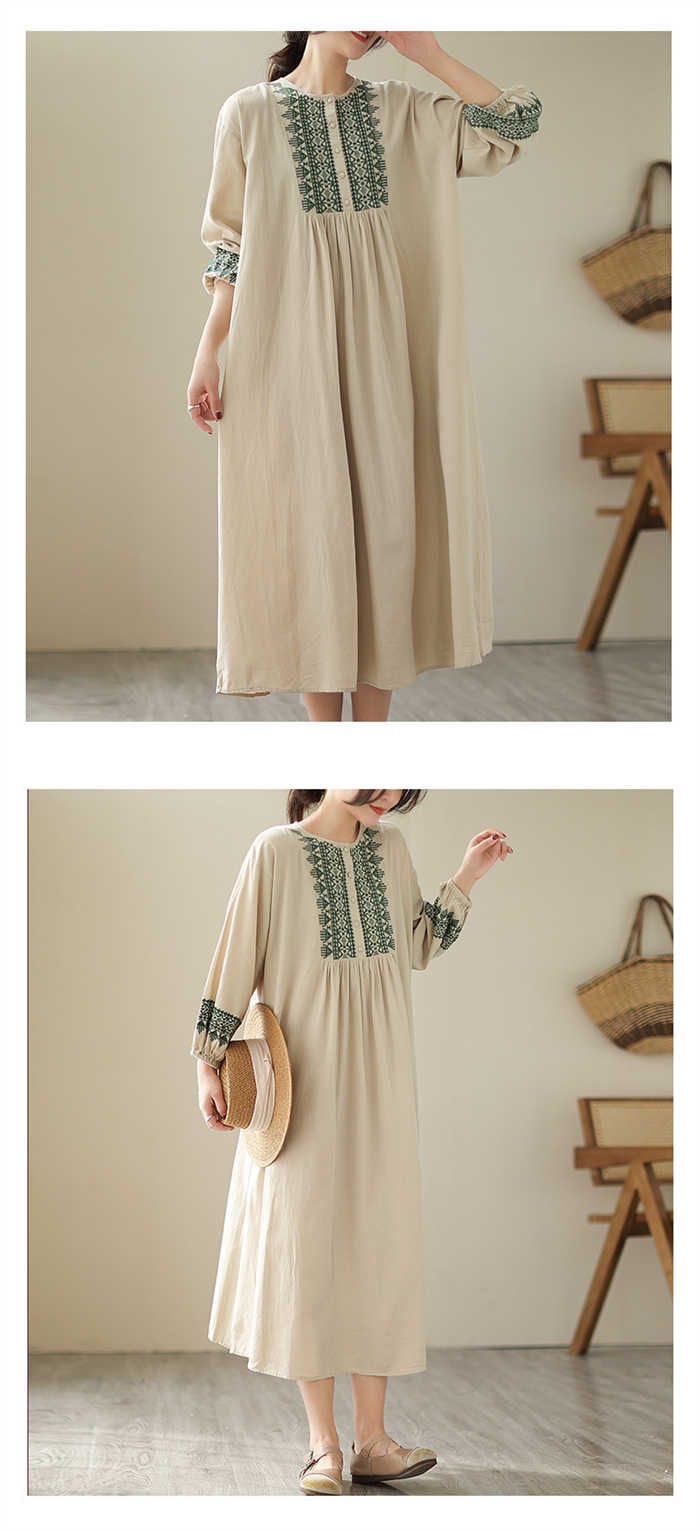 ワンピース レディース ロングワンピース シャツワンピース ロング丈 長袖 ワンピ ロング 刺繍 体型カバー ゆったり ゆるっとワンピース シンプル マキシ丈 かわいい 春 秋 春秋 フレア袖 ラウン ワンピース レディース ロングワンピース シャツワンピース ロング丈 長袖 ワンピ ロング 刺繍 体型カバー ゆったり ゆるっとワンピース シンプル マキシ丈 かわいい 春 秋 春秋 フレア袖 ラウン
