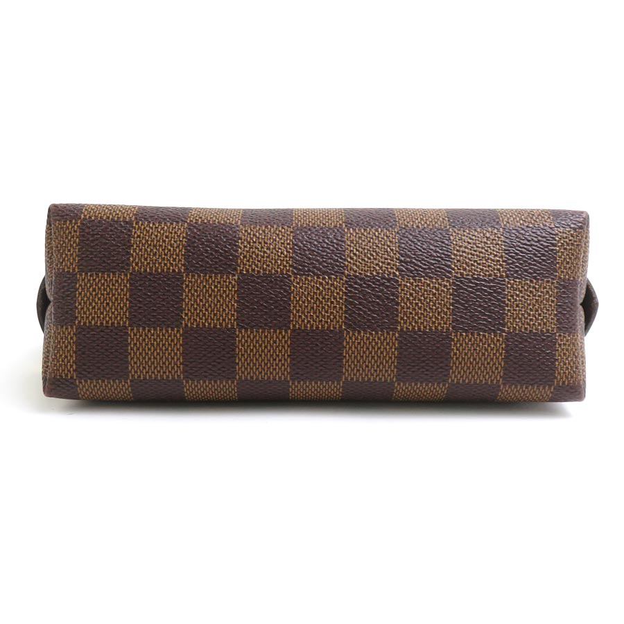 ルイ ヴィトン LOUIS VUITTON ポーチ ダミエ ポシェット コスメティック ダミエキャンバス ブラウン ゴールド レディース N47516 e60301g ルイ ヴィトン LOUIS VUITTON ポーチ ダミエ ポシェット コスメティック ダミエキャンバス ブラウン ゴールド レディース N47516 e60301g