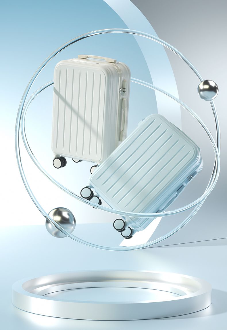 2024 新しい荷物高見えトロリーケース強力で耐久性学生コードユニバーサルホイールボックススーツケースパスワードボックス