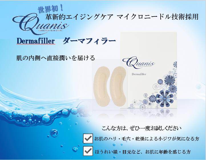 Quanis クオニス ダーマフィラー 16セット入 (左右2枚×16セット)ラッピング対応不可 Quanis クオニス ダーマフィラー 16セット入 (左右2枚×16セット)ラッピング対応不可