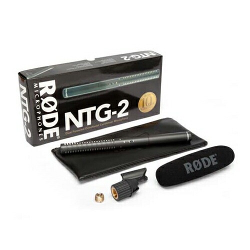 RODE(ロード) NTG2 ショットガンマイク RODE(ロード) NTG2 ショットガンマイク