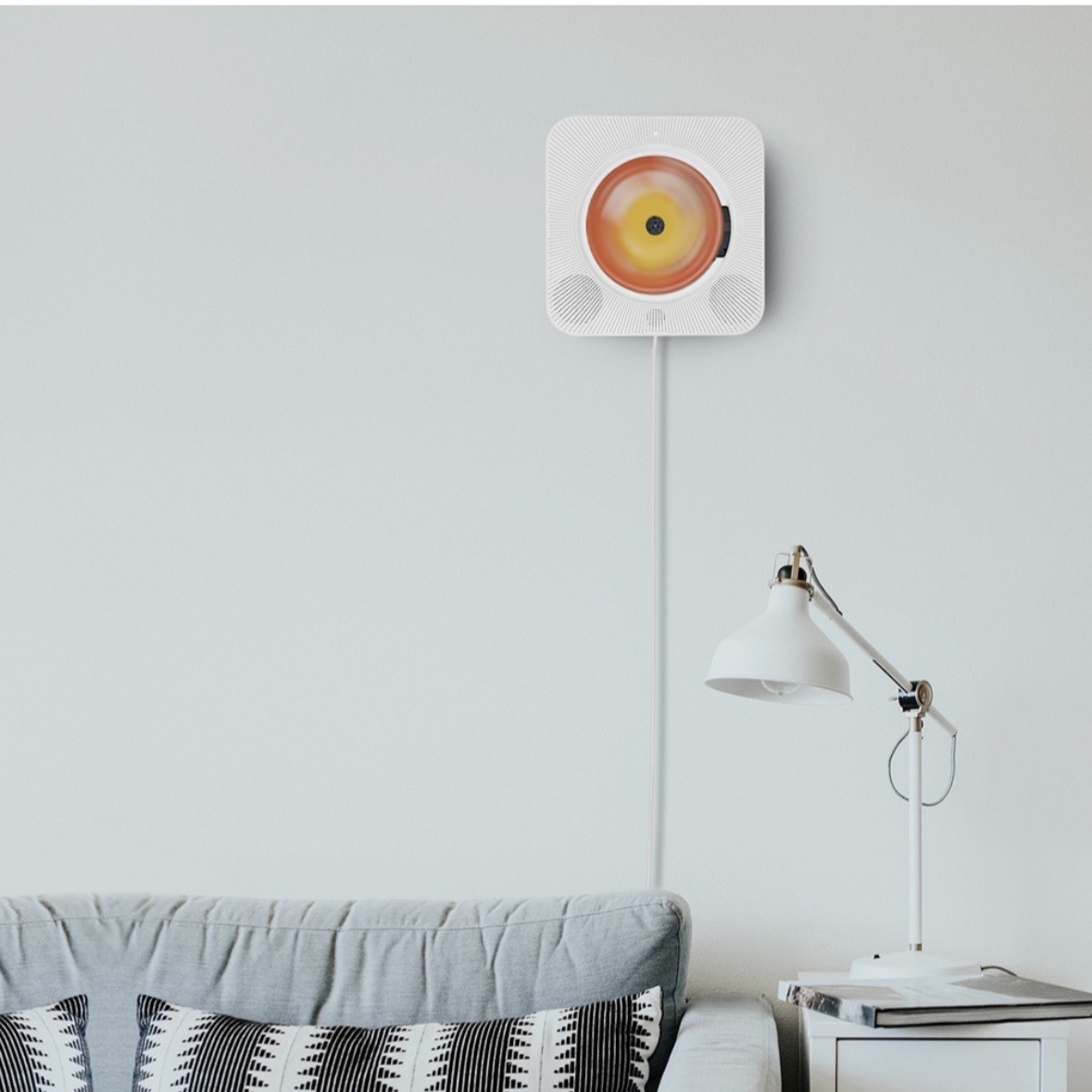 NEW CDプレーヤー スピーカー付き イヤホン 活用可能 1台 壁掛け式&卓上 韓国 人気商品 K-POP CDプレーヤー Bluetooth/FM/USB/SDモード 多機能 インテリア効果 かわ NEW CDプレーヤー スピーカー付き イヤホン 活用可能 1台 壁掛け式&卓上 韓国 人気商品 K-POP CDプレーヤー Bluetooth/FM/USB/SDモード 多機能 インテリア効果 かわ