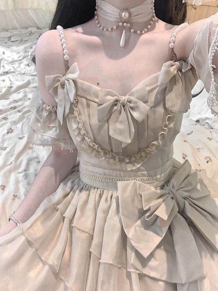 【2枚購入で 3oo円OFF！】ロリータスカートドレスjskロリータフラワーマリッジドレスloスカートcosスタイリングcosプリンセススカートサマー