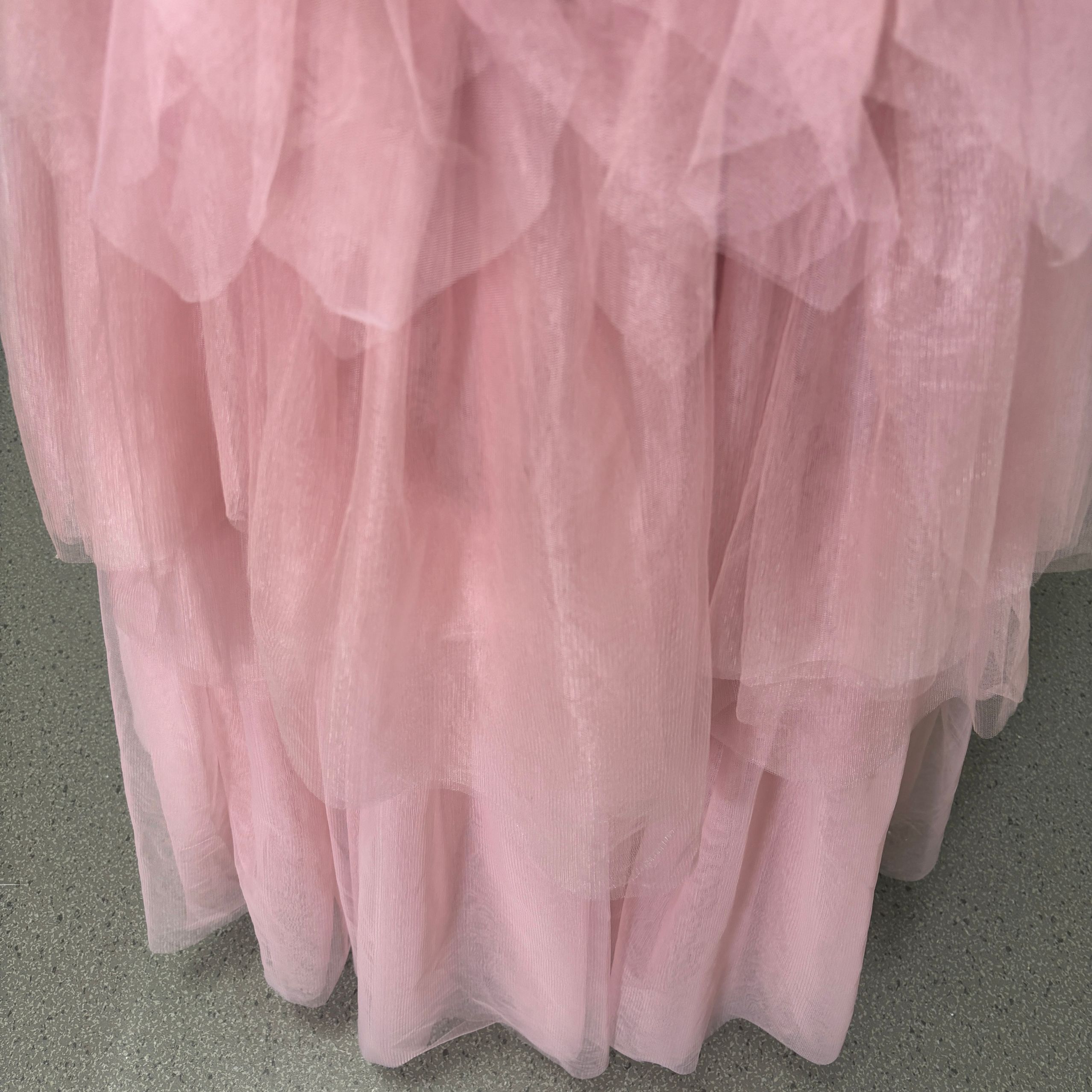 カラードレス グリーン ピンク 高級ベロア キャミソール ロング 編み上げ アシンメトリードレス