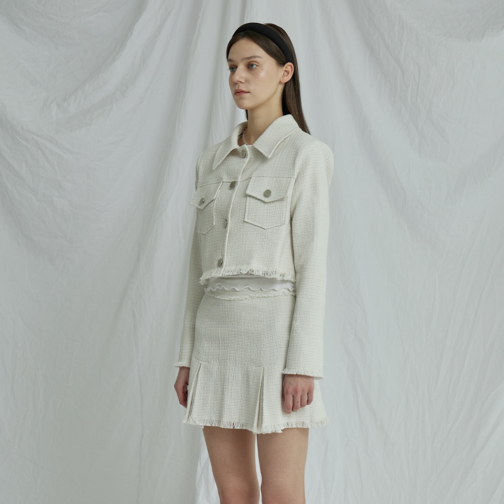 TASSELED JACKET(OATMEAL, NAVY) TASSELED JACKET(OATMEAL, NAVY)