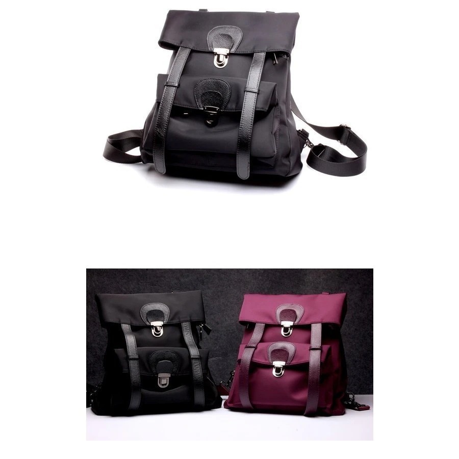 レディースバックパックリュック リュックサック コットンキャンパス レトロ おしゃれ フラップリュ