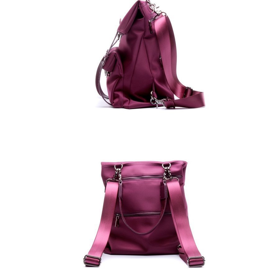 レディースバックパックリュック リュックサック コットンキャンパス レトロ おしゃれ フラップリュ