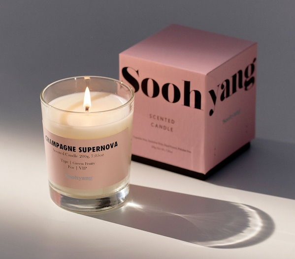 Qoo10] スヒャン 韓国 キャンドル キャンドル