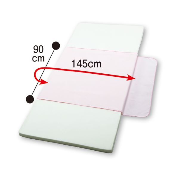 カネモ商事 Lor防水シーツスムースニットタイプ レギュラー クリーム 1セット（3枚）