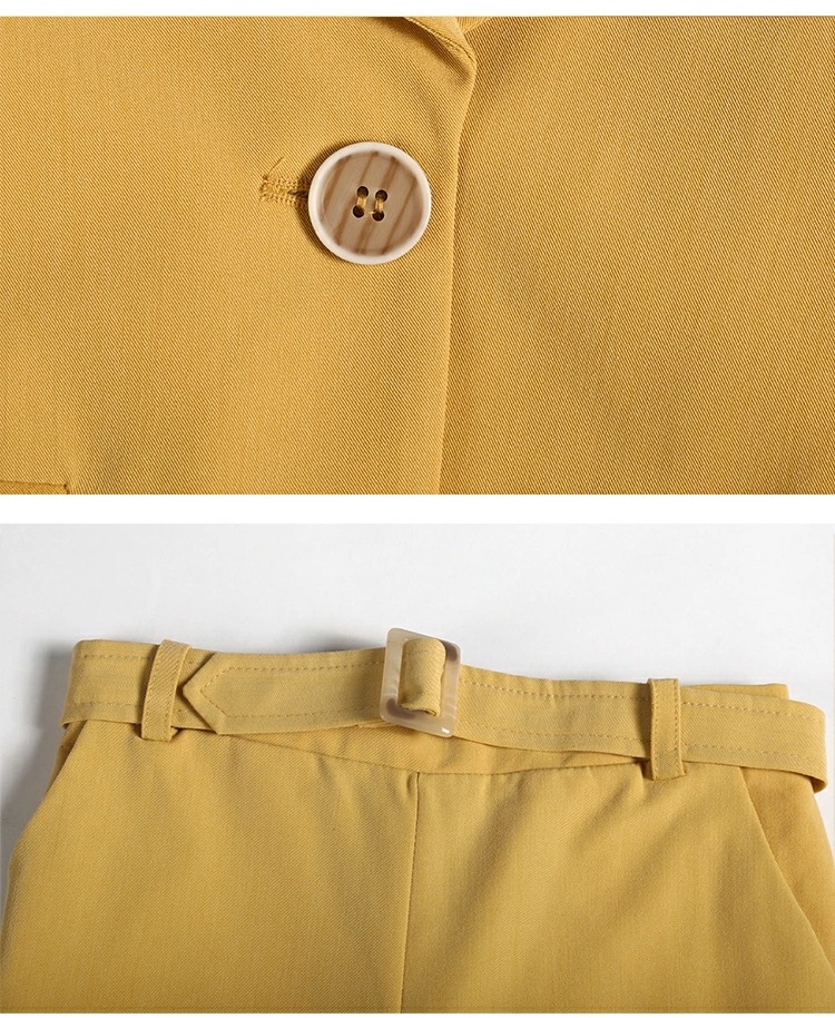 卒業式 パンツスーツ 女の子 165 170 子供服 卒園 入学式 卒業式 キッズ スーツ ジュニア 子供 フォーマル スーツ 小学校 卒業式 スーツ 子供スーツ 七五三 スーツ イエロー グリーン