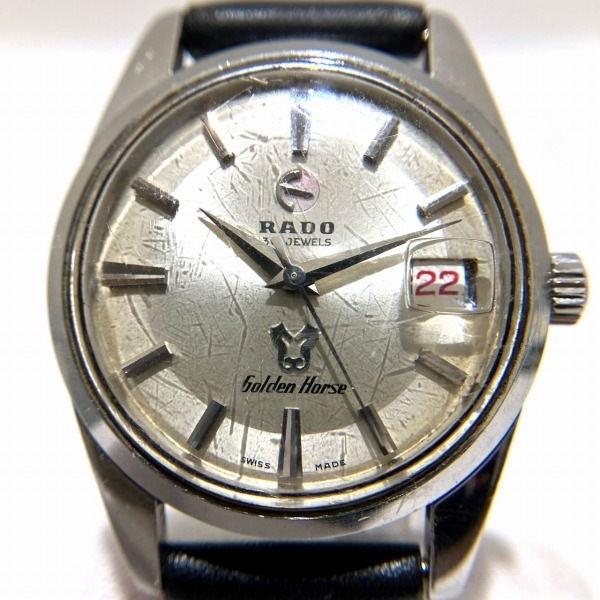 ラドー ゴールデンホース 343942 手巻き 時計 腕時計 メンズ 【中古】