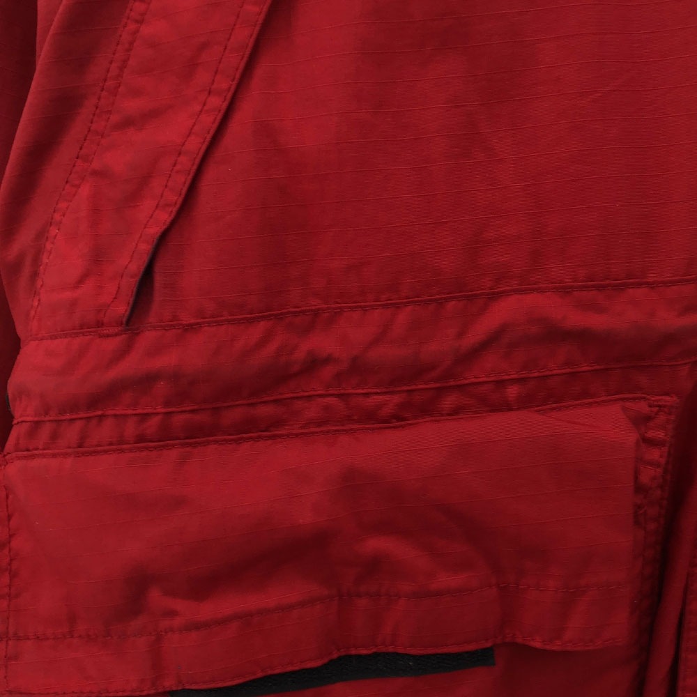 90s オールド フラッグタグ ライナー付き ナイロンジャケット S レッド ダブルファスナー メンズ 90s オールド フラッグタグ ライナー付き ナイロンジャケット S レッド ダブルファスナー メンズ