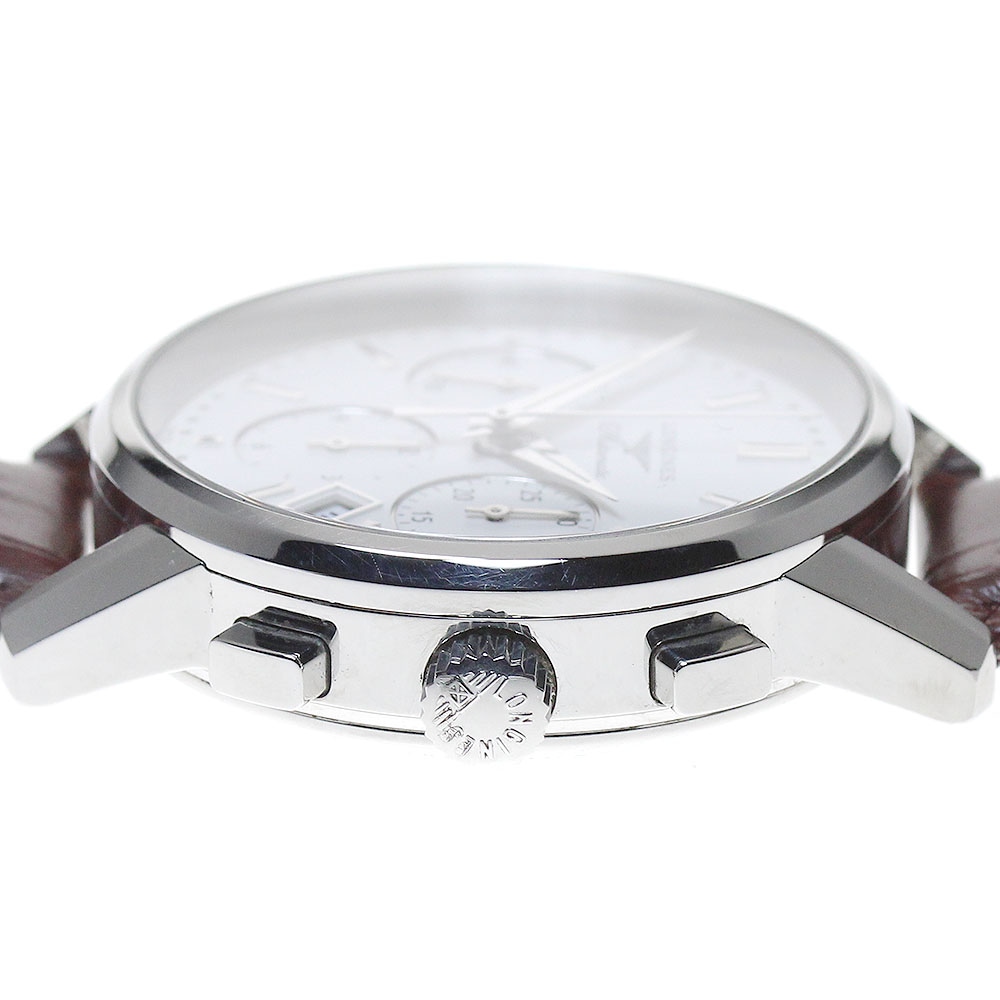 ロンジン LONGINES L2.749.4 ヘリテージ コラムホイール クロノグラフ デイト 自動巻き メンズ _863668【中古】 ロンジン LONGINES L2.749.4 ヘリテージ コラムホイール クロノグラフ デイト 自動巻き メンズ _863668【中古】