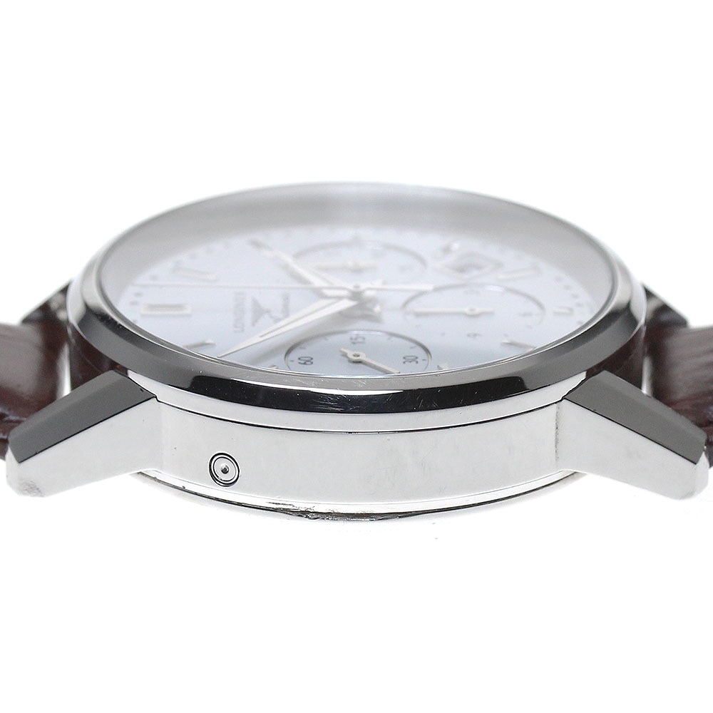 ロンジン LONGINES L2.749.4 ヘリテージ コラムホイール クロノグラフ デイト 自動巻き メンズ _863668【中古】 ロンジン LONGINES L2.749.4 ヘリテージ コラムホイール クロノグラフ デイト 自動巻き メンズ _863668【中古】