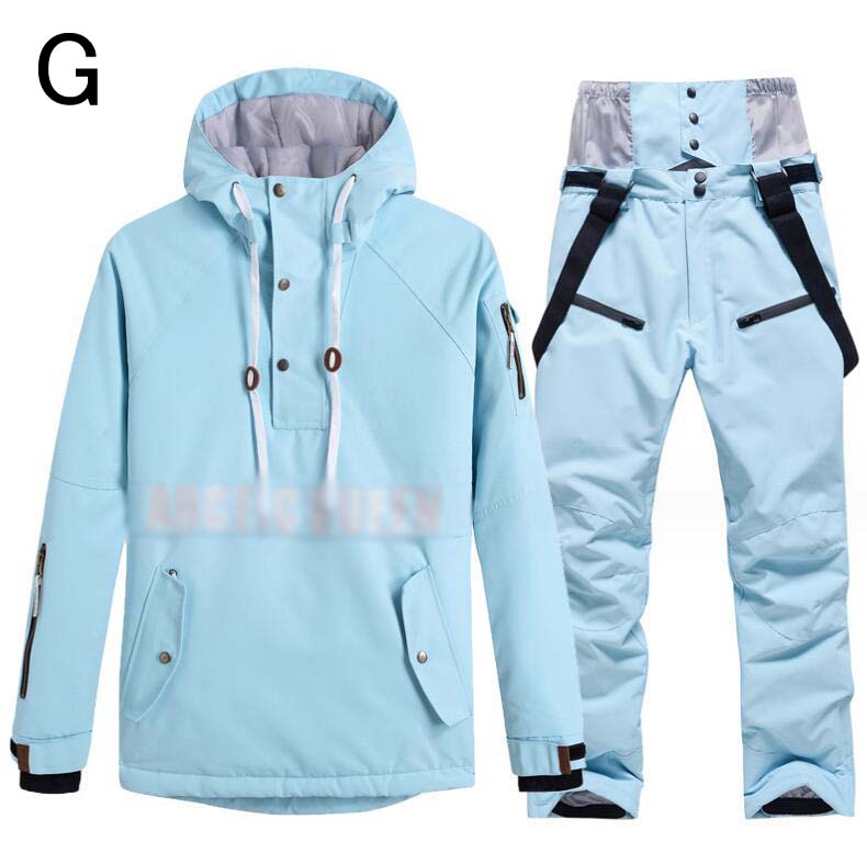 新作セール韓国風 スキーウェア 上下セット パーカー パンツ 防水 ボードウェア スノボ ウェア スノーボードウェア レディース 可愛い ペアスノーウェア スノーボード スキー 登山 男女兼用 スノボ