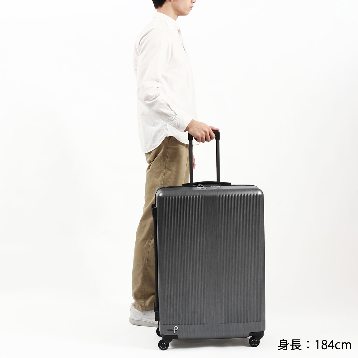 正規品10年保証 スーツケース キャリーケース 日本製 軽量 4輪 Lサイズ L 96L 10-14泊 TSロック ストッパー 大型 旅行 ビジネス トラクション 01334