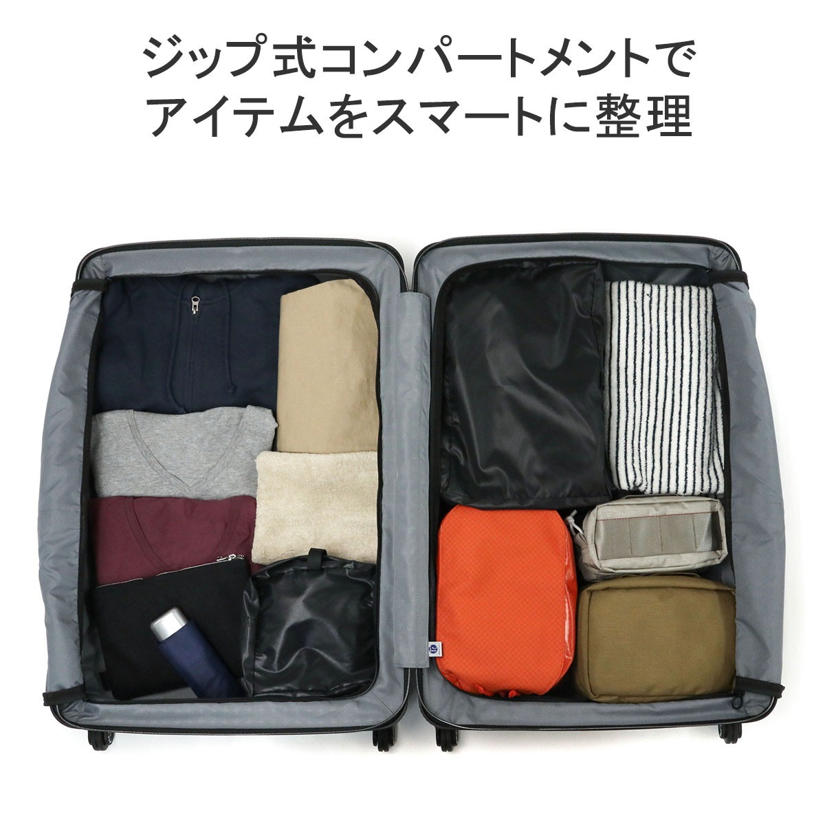 正規品10年保証 スーツケース キャリーケース 日本製 軽量 4輪 Lサイズ L 96L 10-14泊 TSロック ストッパー 大型 旅行 ビジネス トラクション 01334