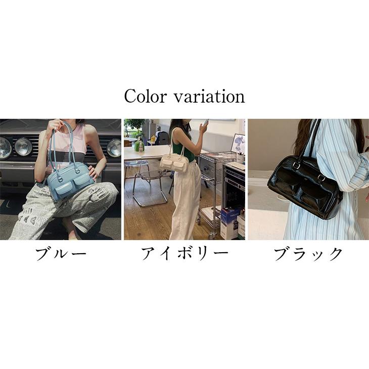 【韓国ins大人気】ボストンバッグ スクエア ショルダー シンプル キレイめ デート 韓国ファッション 2024秋冬新作【akb409-020】【予約販売：15-20日】宅込