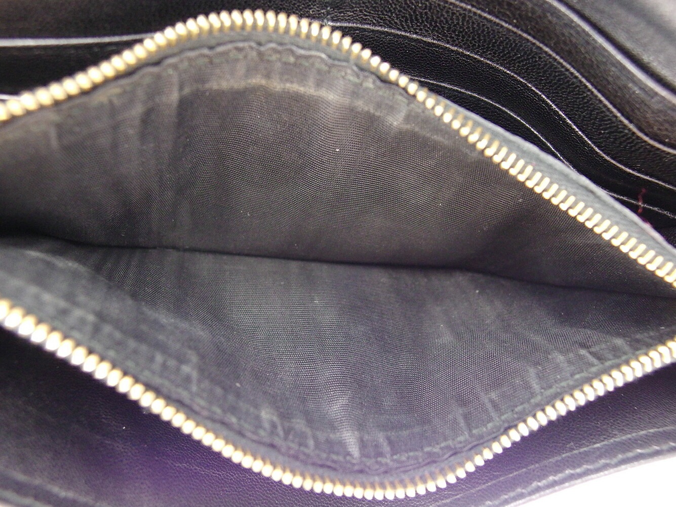 長財布 ファスナー付き 長財布 リボンモチーフ レディース ブラック 中古 長財布 ファスナー付き 長財布 リボンモチーフ レディース ブラック 中古