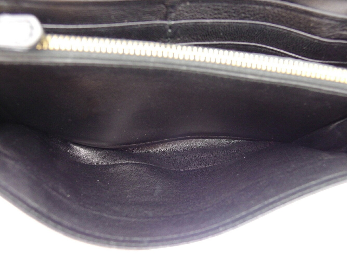 長財布 ファスナー付き 長財布 リボンモチーフ レディース ブラック 中古 長財布 ファスナー付き 長財布 リボンモチーフ レディース ブラック 中古