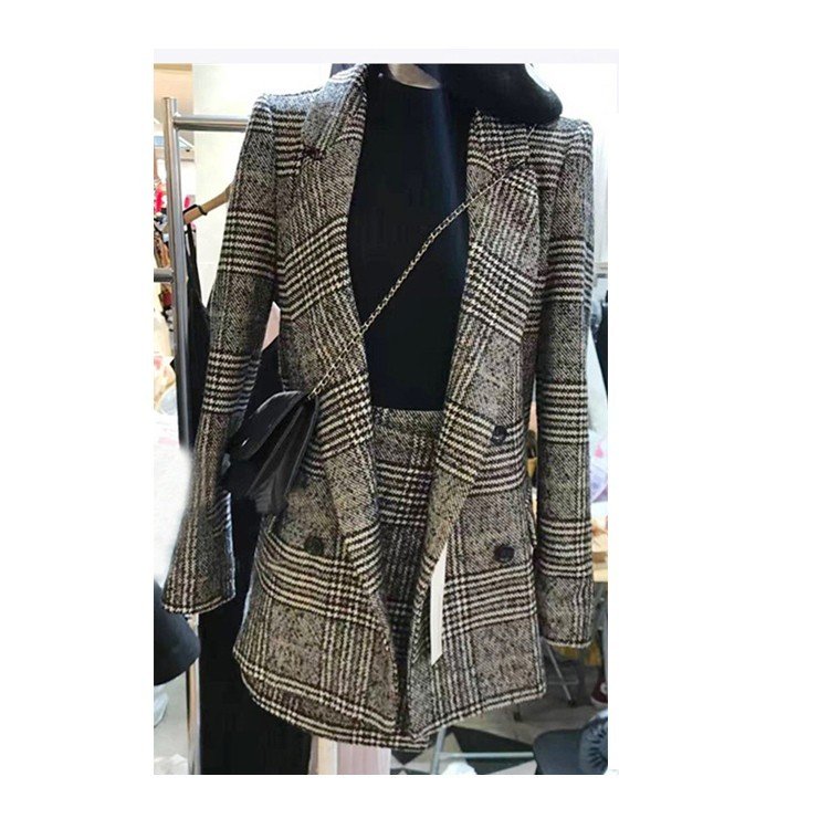 フォーマルスーツ レディース セットアップ スカート スーツ 千鳥格子柄 タイトスカート セレモニー フォーマルスーツ レディース セットアップ スカート スーツ 千鳥格子柄 タイトスカート セレモニー