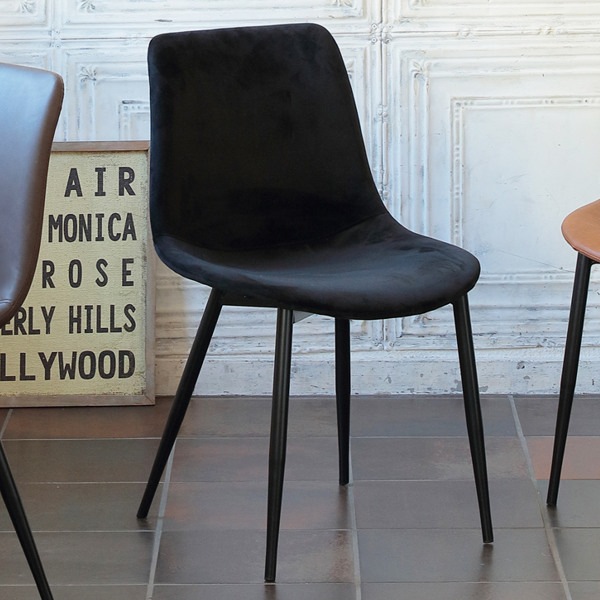 チェア 座面高43.5cm アルド ALDO ダイニングチェア レザー調 ベロア ヴィンテージ調 チェア 座面高43.5cm アルド ALDO ダイニングチェア レザー調 ベロア ヴィンテージ調