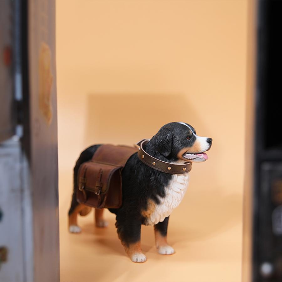 JXK 1/6 サイズ バーニーズマウンテンドッグ フィギュア 19.5CM スタチュー リアル 犬 動物 プラモデル 模型 プレミアム オリジナル プレゼント 置物 JXK 1/6 サイズ バーニーズマウンテンドッグ フィギュア 19.5CM スタチュー リアル 犬 動物 プラモデル 模型 プレミアム オリジナル プレゼント 置物