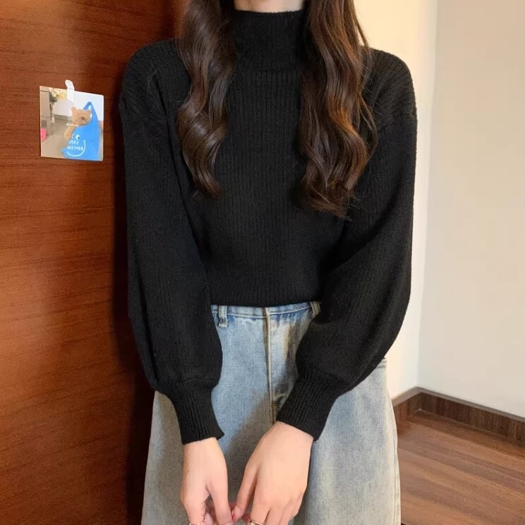 ランタンスリーブニット ルーズセーター デート 高級 ニッチ セーター 長袖 ニット かわいい 大人可愛い きれいめ シンプル カジュアル 大人 上品 おしゃれ お洒落 かっこいい 大人女子 こなれ感 ランタンスリーブニット ルーズセーター デート 高級 ニッチ セーター 長袖 ニット かわいい 大人可愛い きれいめ シンプル カジュアル 大人 上品 おしゃれ お洒落 かっこいい 大人女子 こなれ感