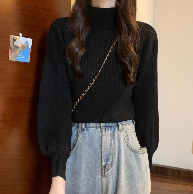 ランタンスリーブニット ルーズセーター デート 高級 ニッチ セーター 長袖 ニット かわいい 大人可愛い きれいめ シンプル カジュアル 大人 上品 おしゃれ お洒落 かっこいい 大人女子 こなれ感 ランタンスリーブニット ルーズセーター デート 高級 ニッチ セーター 長袖 ニット かわいい 大人可愛い きれいめ シンプル カジュアル 大人 上品 おしゃれ お洒落 かっこいい 大人女子 こなれ感