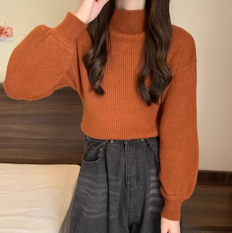 ランタンスリーブニット ルーズセーター デート 高級 ニッチ セーター 長袖 ニット かわいい 大人可愛い きれいめ シンプル カジュアル 大人 上品 おしゃれ お洒落 かっこいい 大人女子 こなれ感 ランタンスリーブニット ルーズセーター デート 高級 ニッチ セーター 長袖 ニット かわいい 大人可愛い きれいめ シンプル カジュアル 大人 上品 おしゃれ お洒落 かっこいい 大人女子 こなれ感