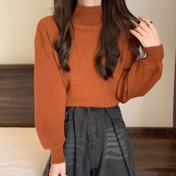 ランタンスリーブニット ルーズセーター デート 高級 ニッチ セーター 長袖 ニット かわいい 大人可愛い きれいめ シンプル カジュアル 大人 上品 おしゃれ お洒落 かっこいい 大人女子 こなれ感 ランタンスリーブニット ルーズセーター デート 高級 ニッチ セーター 長袖 ニット かわいい 大人可愛い きれいめ シンプル カジュアル 大人 上品 おしゃれ お洒落 かっこいい 大人女子 こなれ感