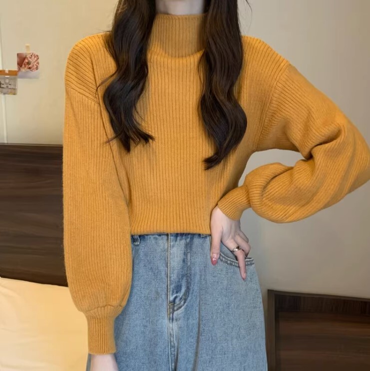 ランタンスリーブニット ルーズセーター デート 高級 ニッチ セーター 長袖 ニット かわいい 大人可愛い きれいめ シンプル カジュアル 大人 上品 おしゃれ お洒落 かっこいい 大人女子 こなれ感 ランタンスリーブニット ルーズセーター デート 高級 ニッチ セーター 長袖 ニット かわいい 大人可愛い きれいめ シンプル カジュアル 大人 上品 おしゃれ お洒落 かっこいい 大人女子 こなれ感