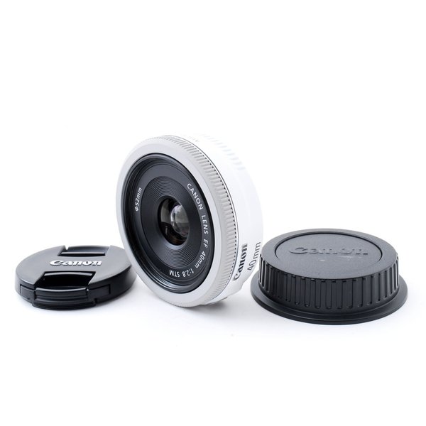 【中古】キヤノン Canon EF 40mm F2.8 STM ホワイト 美品 キヤノンEFマウント 単焦点 【中古】キヤノン Canon EF 40mm F2.8 STM ホワイト 美品 キヤノンEFマウント 単焦点