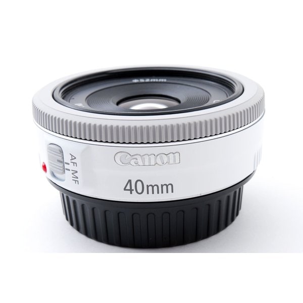 【中古】キヤノン Canon EF 40mm F2.8 STM ホワイト 美品 キヤノンEFマウント 単焦点 【中古】キヤノン Canon EF 40mm F2.8 STM ホワイト 美品 キヤノンEFマウント 単焦点