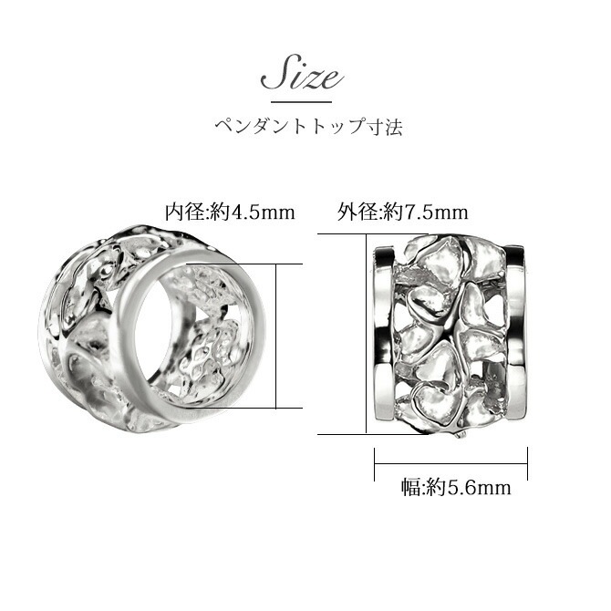 ゴールドネックレス ハワイアンジュエリー ネックレス ホワイトゴールド バレル ネックレス プルメリア14K K14ホワイトゴールド 彼女 妻 女性 レディース クリスマス CG-GP105W